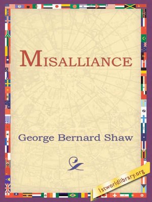 cover image of Misalliance